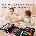 Little Artist Suitcase Art Set -Pink - Image 6